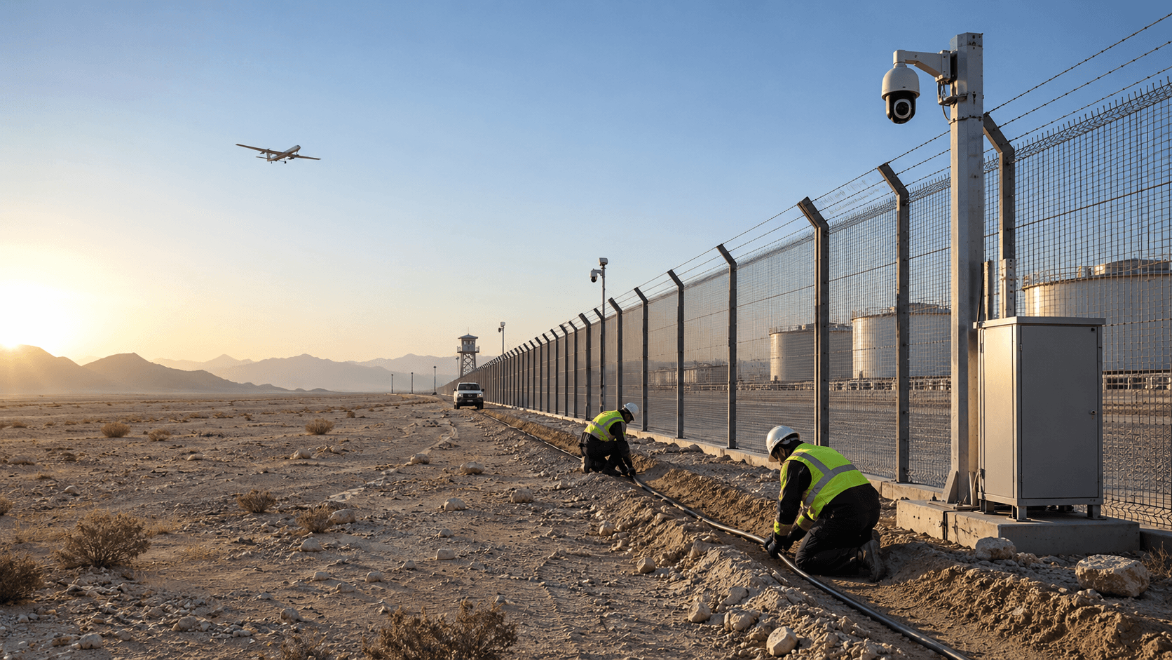 Concept border monitoring environment