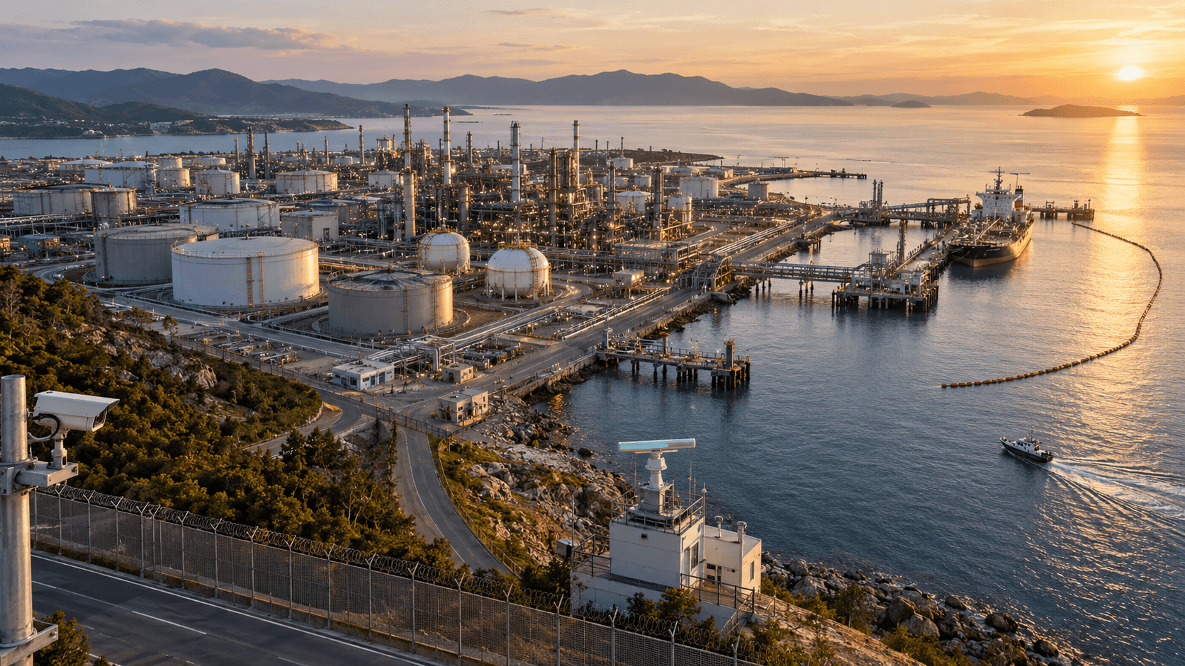 Concept port and marine response environment