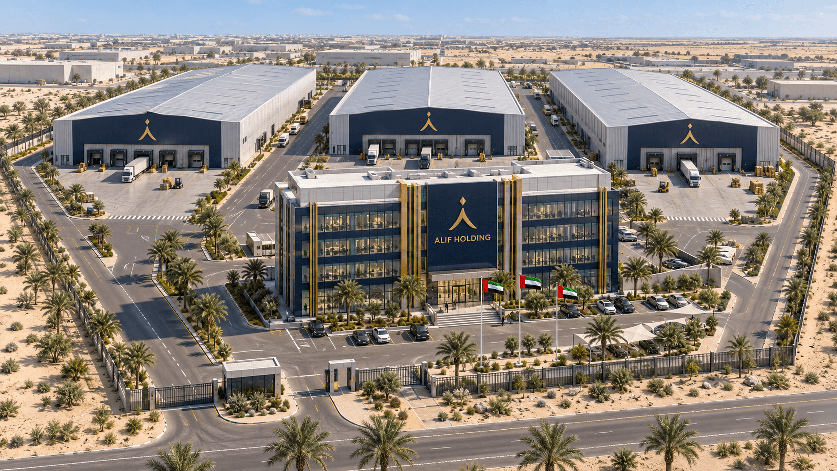 Proposed industrial facilities concept
